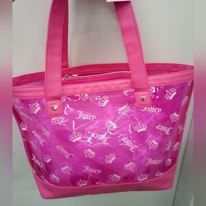 Juicy Couture Hot Pink Beach Bag (Extra Large)